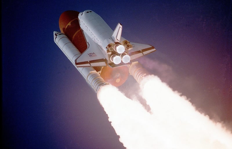 Space Shuttle Lift-off